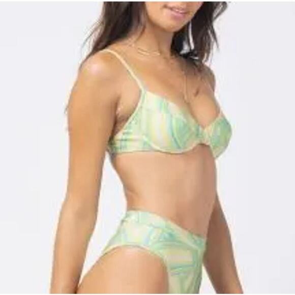L*Space Over The Rainbow Missy Bikini Top S - Picture 1 of 10